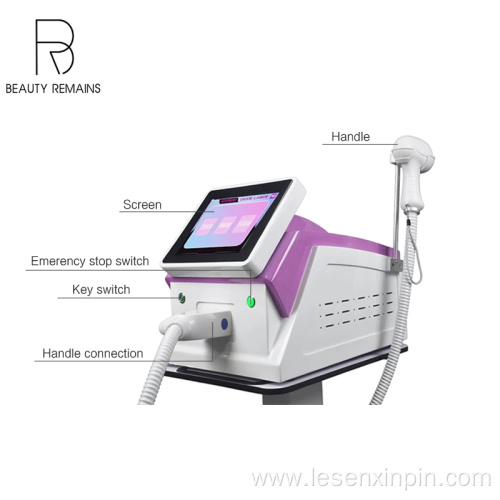 body hair removal 808 Depilation Diode Laser machine